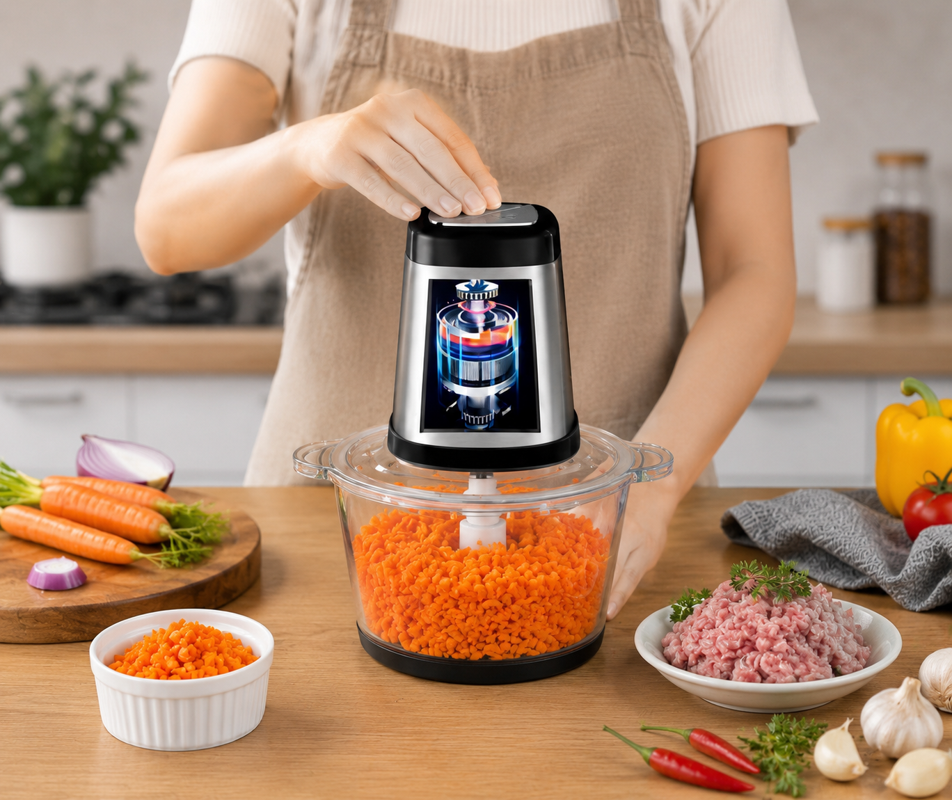 Robot da Cucina Elettrico 250W