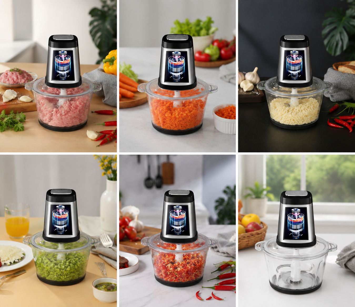 Robot da Cucina Elettrico 250W